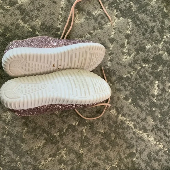 Forever Pink Glitter Sneakers - Picture 3 of 3